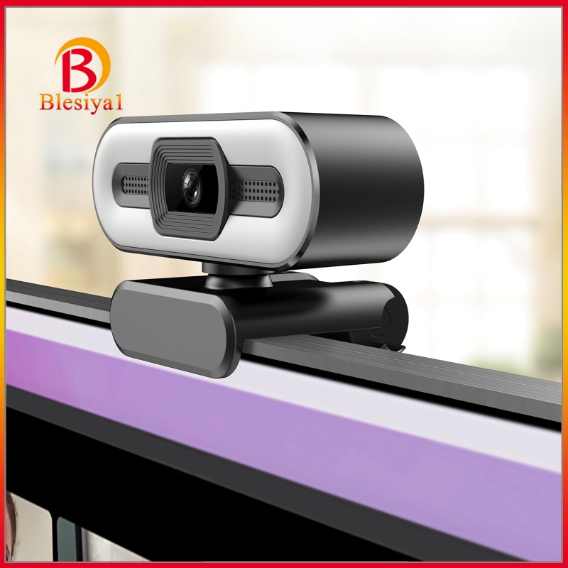[BLESIYA1] Full HD Fill Light Web Cam with Microphone Streaming Camera 1080P 2MP | BigBuy360 - bigbuy360.vn