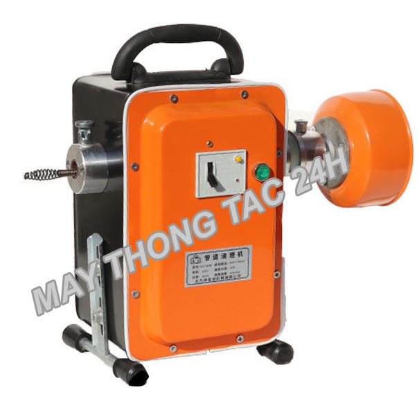 máy thông tắc cống GQ180-900w tặng kèm cuộn dây lò xo dài 15m