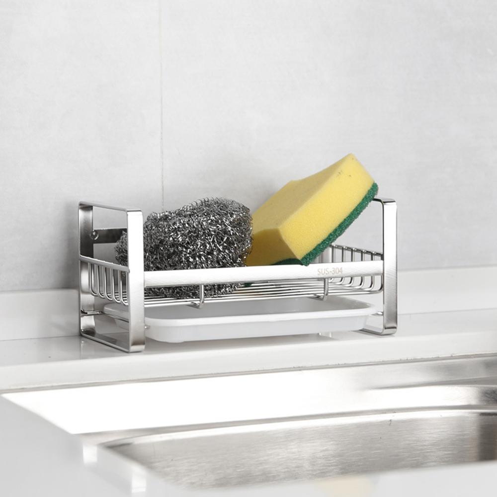 Giá Đỡ Xà Phòng Gắn Bồn Rửa Tự Dính Không Cần Đục Lỗ