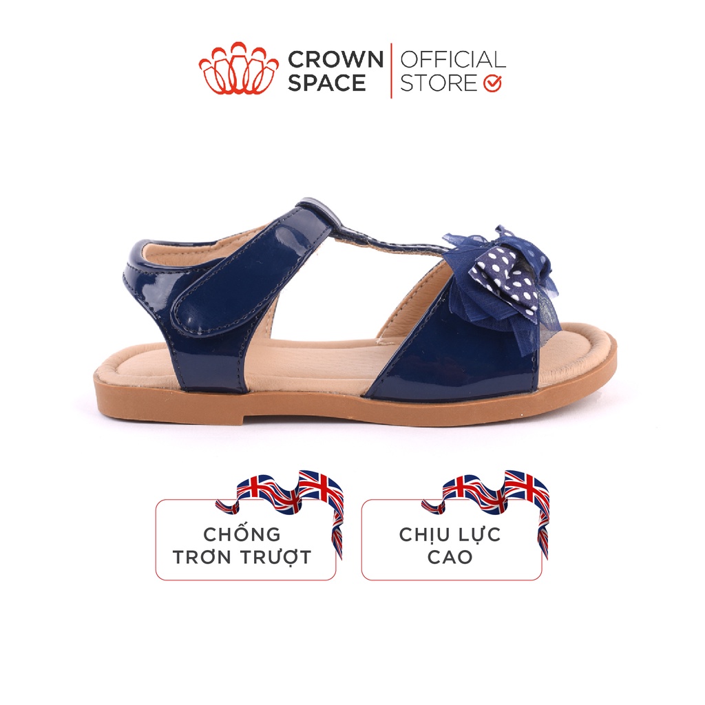 [Mã BMBAU50 giảm 7% đơn 99K] Dép Quai Hậu Bé Trai Crown Space Cao Cấp CRUK7016 Nhẹ Êm, Chống Hôi Chân Size 26 đến 32