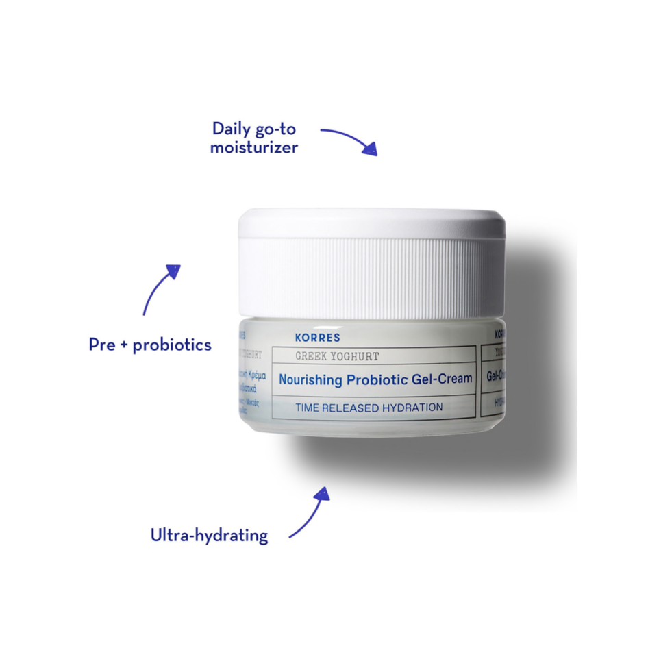 Kem dưỡng sữa chua Korres Greek Yoghurt Nourishing Probiotic Gel-Cream