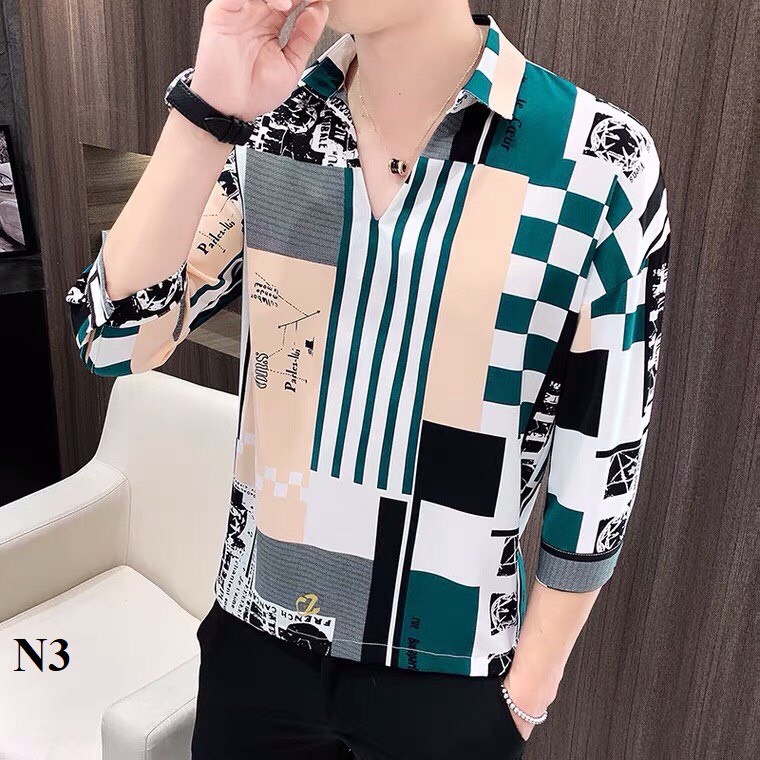 Áo sơ mi nam Hàn Quốc kiểu mới LINDAN Store K3