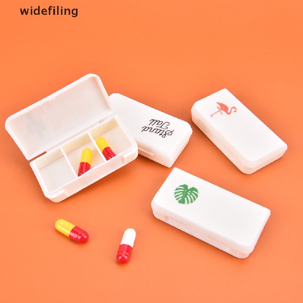 Hộp Đựng Thuốc mini 3 Ngăn Tiện Lợi