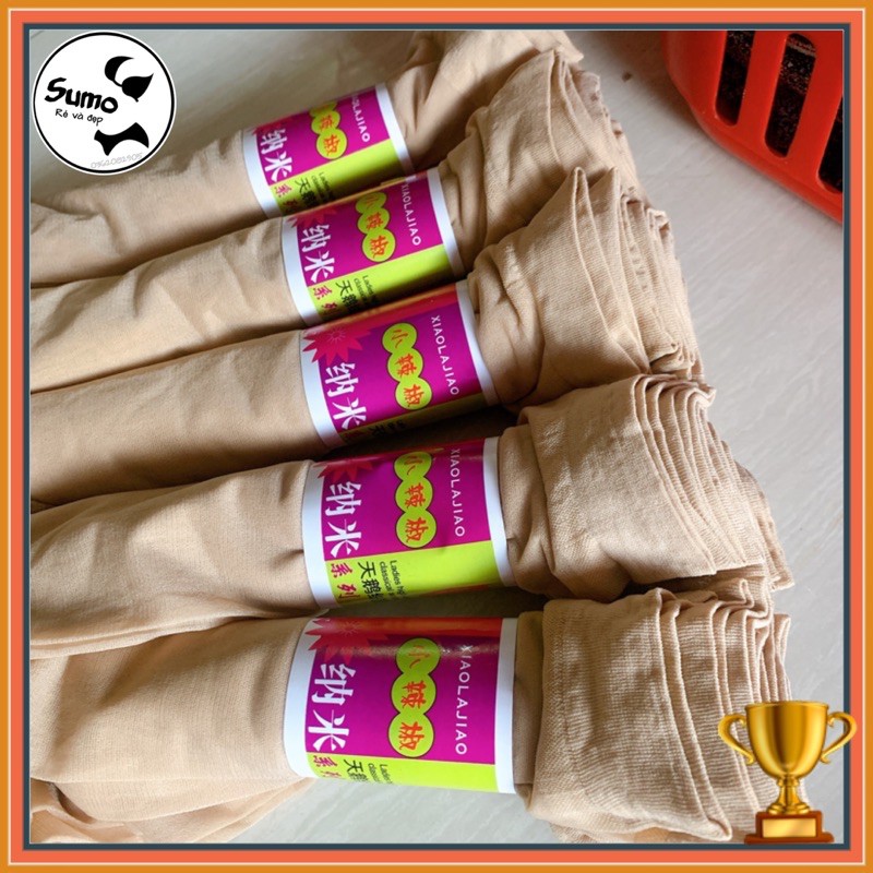 combo 10 đôi tất da chân mỏng, dai, mịn. SUMO Underwear