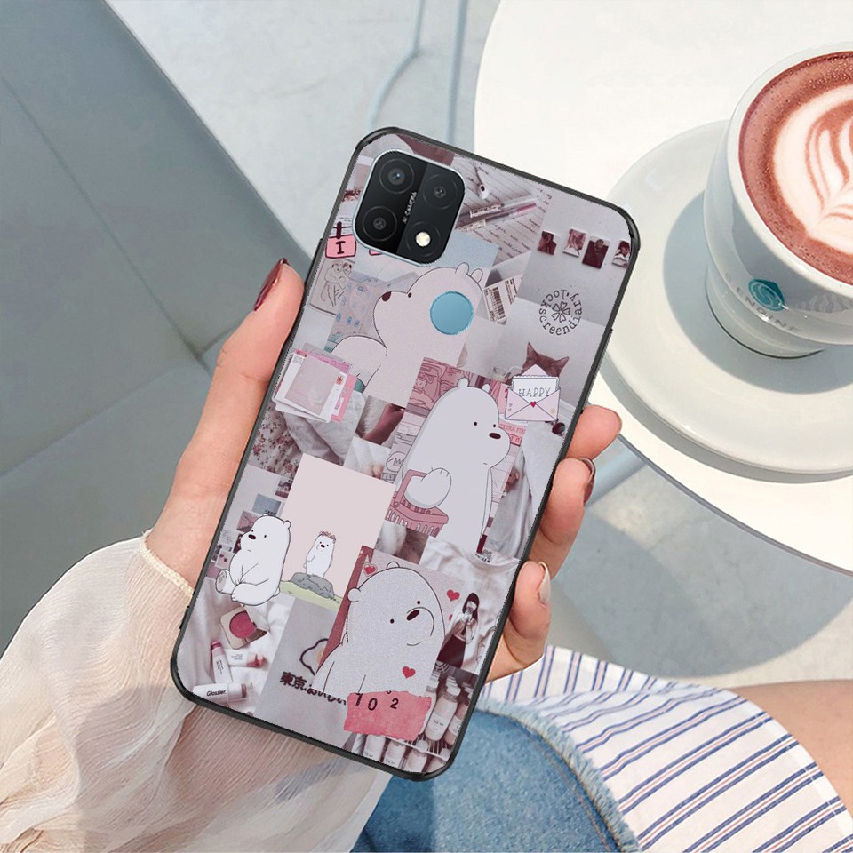 [ HÀNG MỚI ] Ốp lưng kính Oppo A15 in hình sắc nét, chất liệu kính cường lực cao cấp. | BigBuy360 - bigbuy360.vn