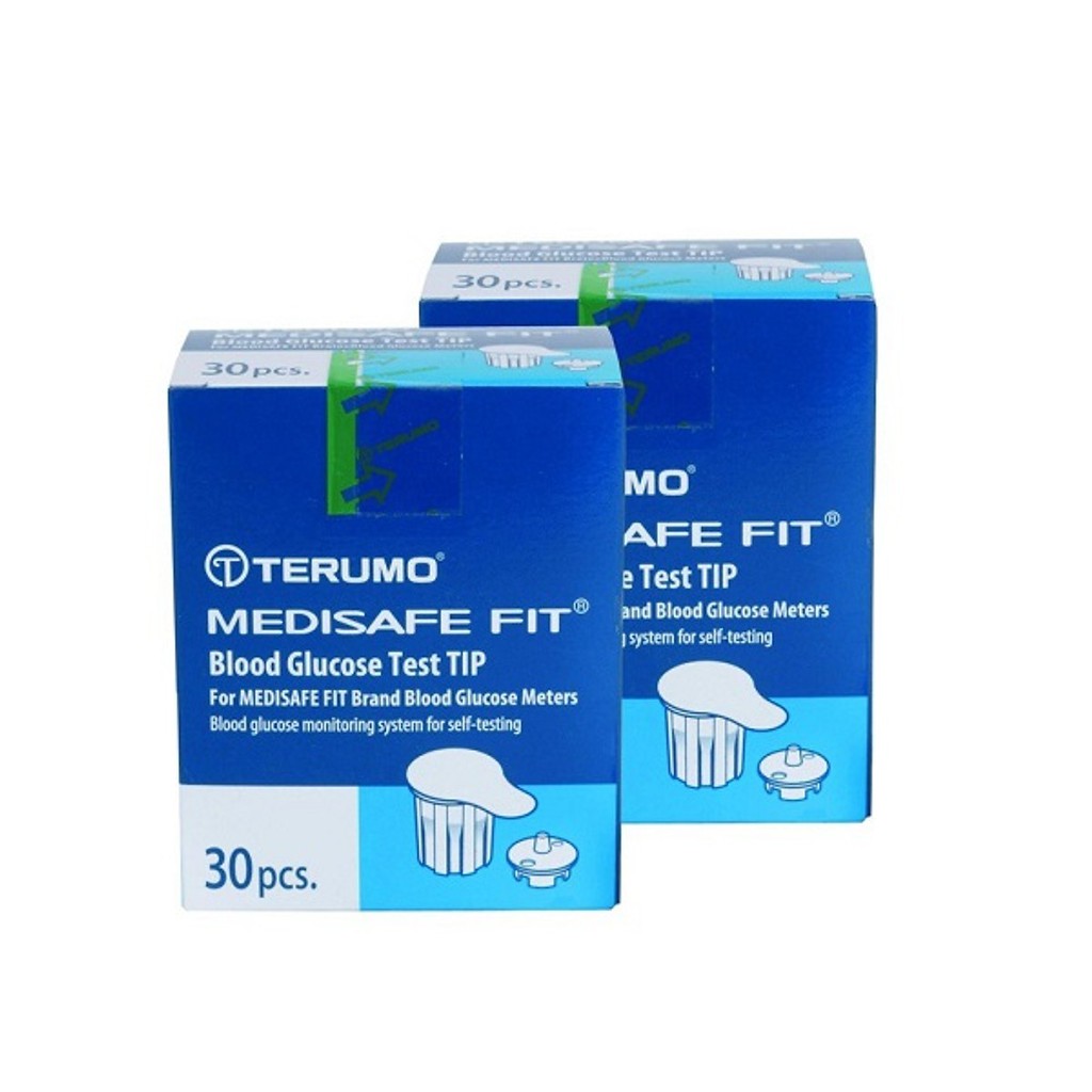 Bộ kim lấy máu và que thử đường huyết Terumo medisafe fit - TERUMO1