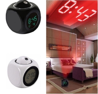 Đồng hồ báo thức thông minh với màn hình hiển thị LCD kết nối giọng nói