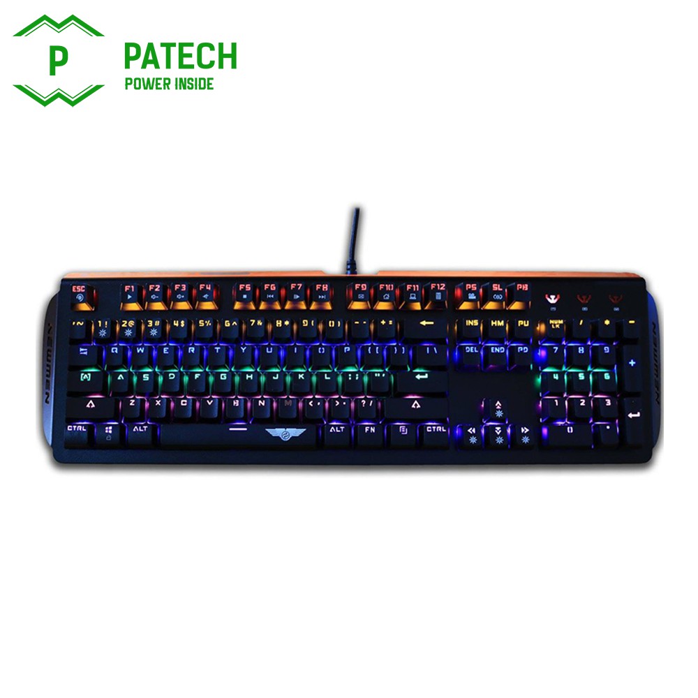 ˂PATECH˃ Bàn phím cơ gaming Newmen GM368 Mix Led - Hàng Chính Hãng