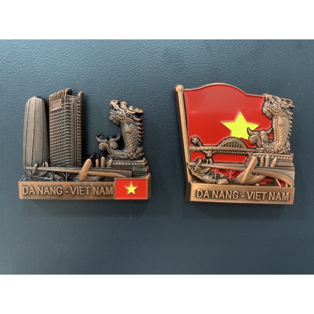 Nam châm dán tủ lạnh - Metal Fridge Magnet - Nam châm hít tủ lạnh Đà Nẵng - Quà tặng lưu niệm