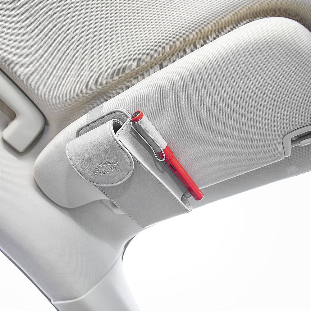 Bao đựng mắt kính gắn trên xe hơi tiện dụng F9J7