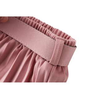 Chân váy xếp ly dáng dài