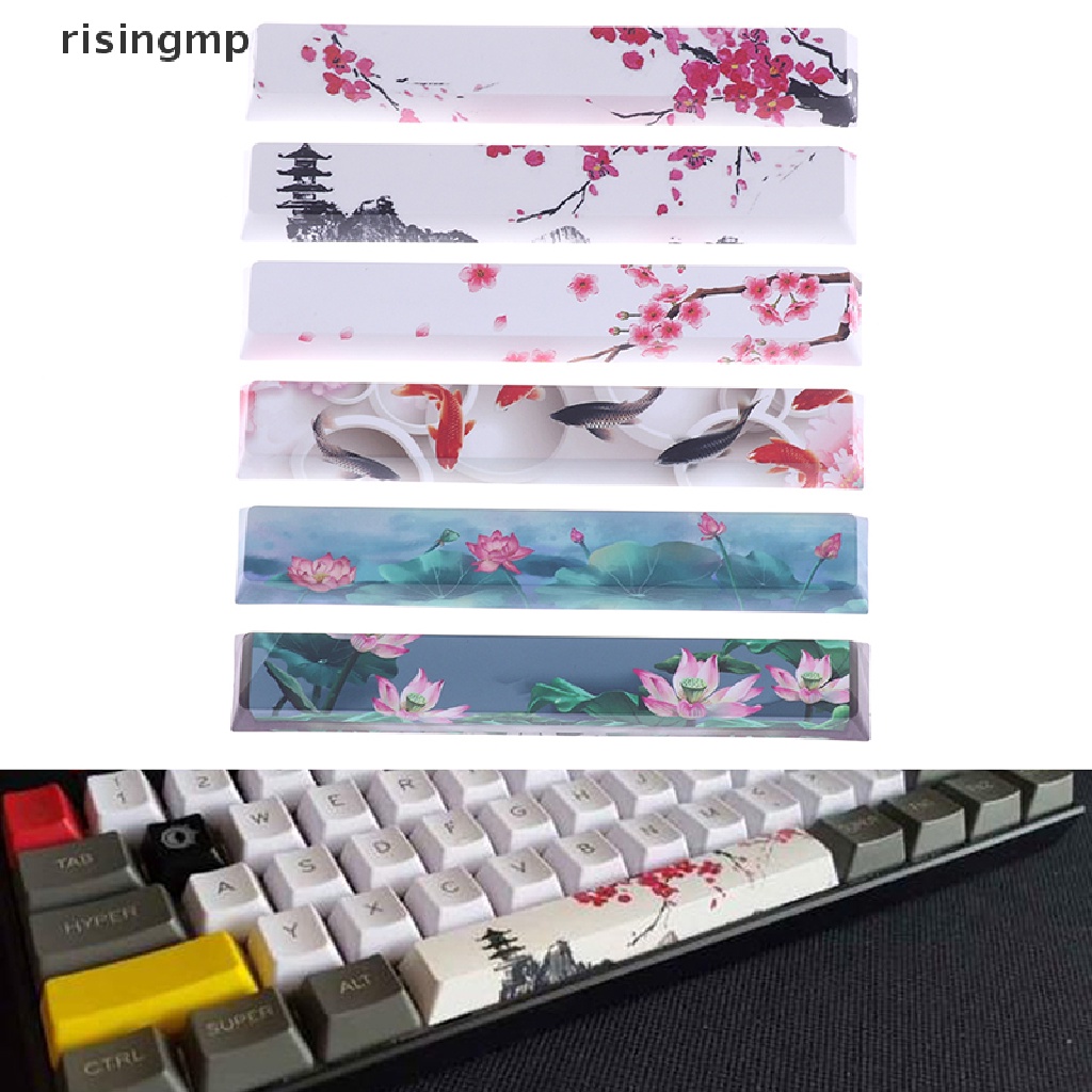 Nắp Đậy Phím Spacebar 6.25U PBT Nhuộm Màu Thay Thế DIY ♨Nóng Bỏng