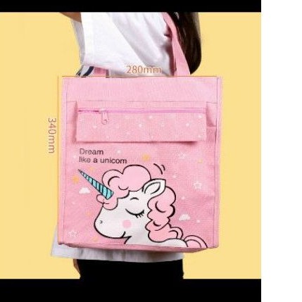 Túi vải tote thời trang ngựa Pony Quảng Châu