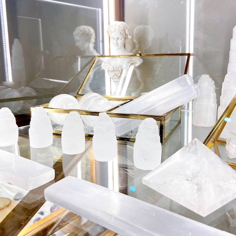Tinh Thể Thanh Tẩy Đá Selenite SP003394 Gypsy.lala