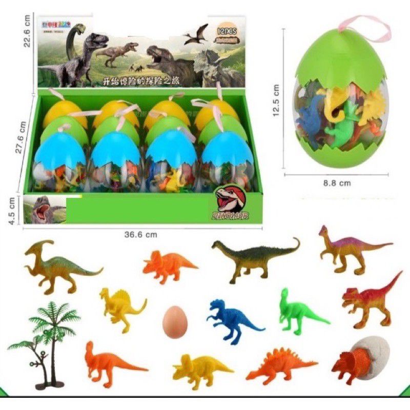 Đồ chơi mô hình hộp trứng khủng long