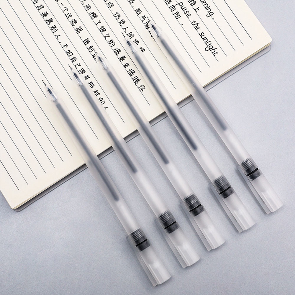 Bút Mực Đen Ngòi 0.38mm Dùng Trong Ký Tên/Học Sinh