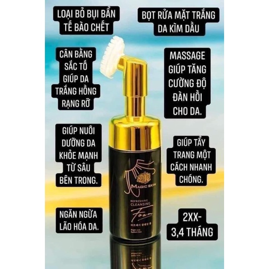 SỮA RỬA MẶT BỌT MAGIC SKIN