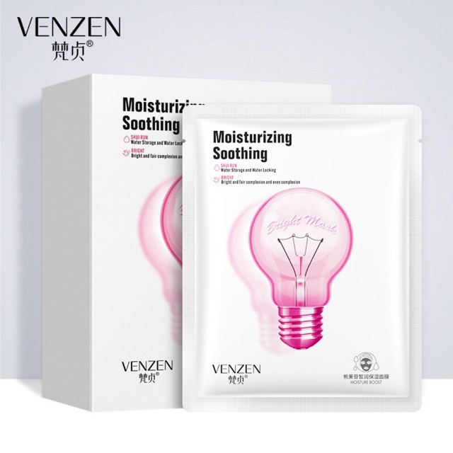 Mặt nạ Moisturizing Smoothing VenZen nội địa trung