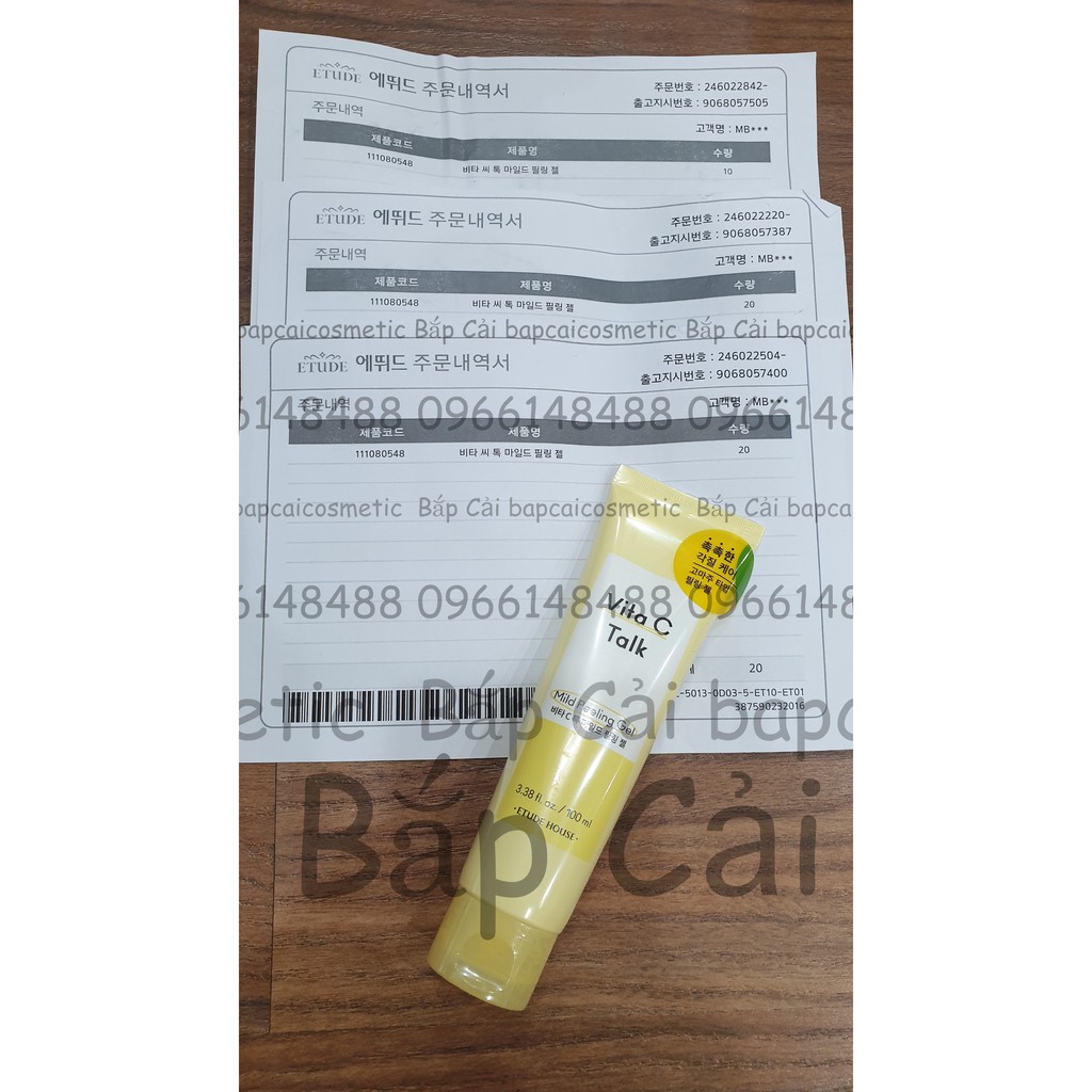 MBC Tẩy Da Chết và kem dưỡng làm sáng da EH Vita C Talk Mild Peeling Gel | BigBuy360 - bigbuy360.vn