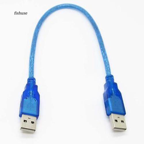 Dây cáp mở rộng cổng USB 2.0 loại A đầu đực sang đầu đực 30cm tiện dụng