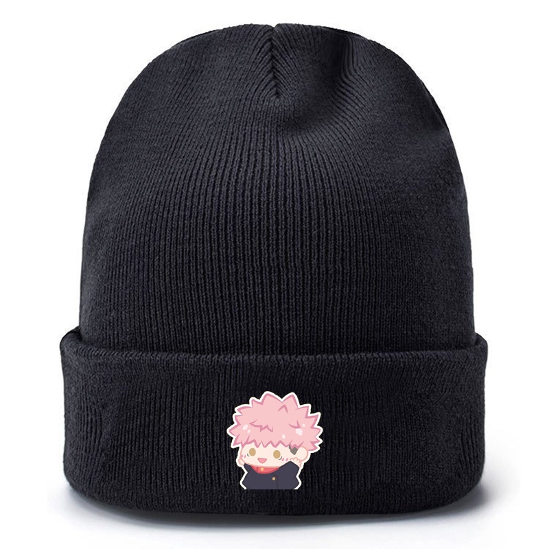 Mũ len in hình JUJUTSU KAISEN VER TẬP THỂ DỤC anime chibi xinh xắn thời trang nam nữ