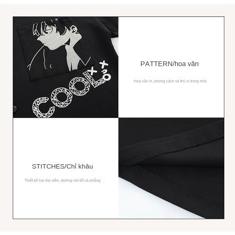 Bộ Đồ Ngủ Áo Thun Cotton Mỏng Tay Dài + Quần Dài Thời Trang Cho Nam