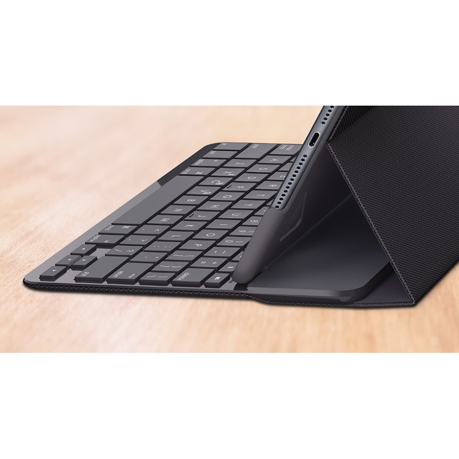 Bàn Phím Bluetooth Logitech Slim Folio For Ipad Gen 3 / Gen 7 - Hàng Chính Hãng - Phân Phối Bởi Digiworld