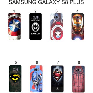Ốp lưng Samsung Galaxy S8 Plus dẻo in hình Siêu Anh Hùng