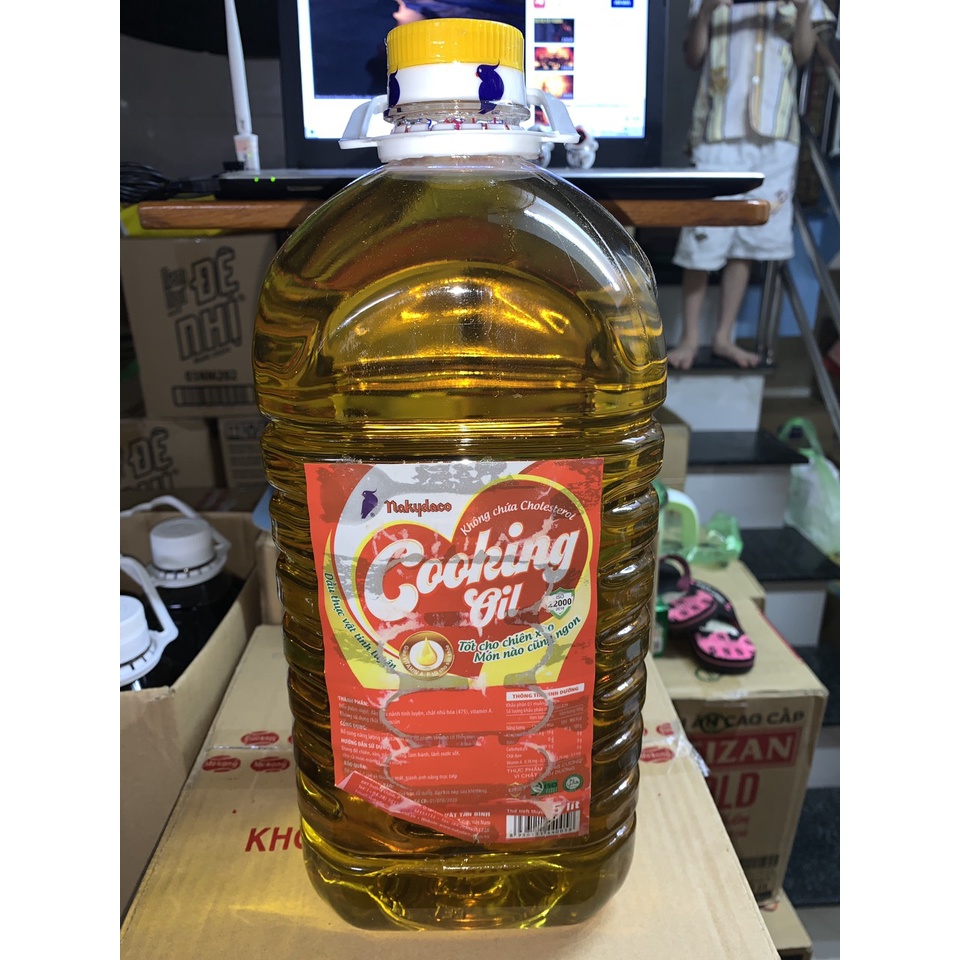 Dầu ăn NAKYDACO ( hiệu con két) 5 lít