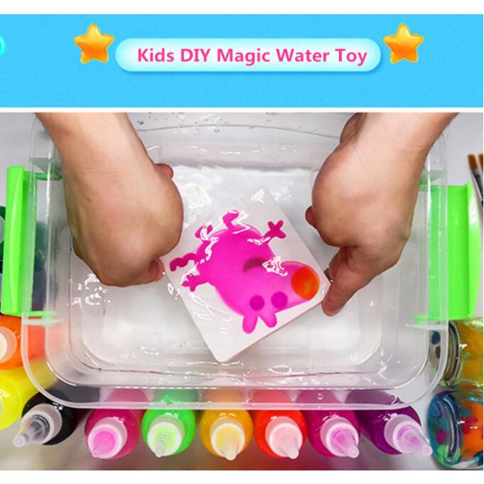 Set đồ chơi thí nghiệm khoa học thủ công 4 màu sắc cho bé