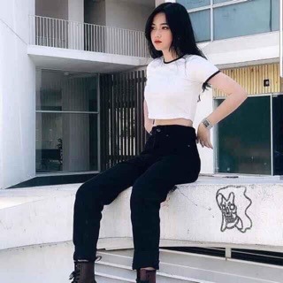 ÁO CROPTOP BO VIỀN