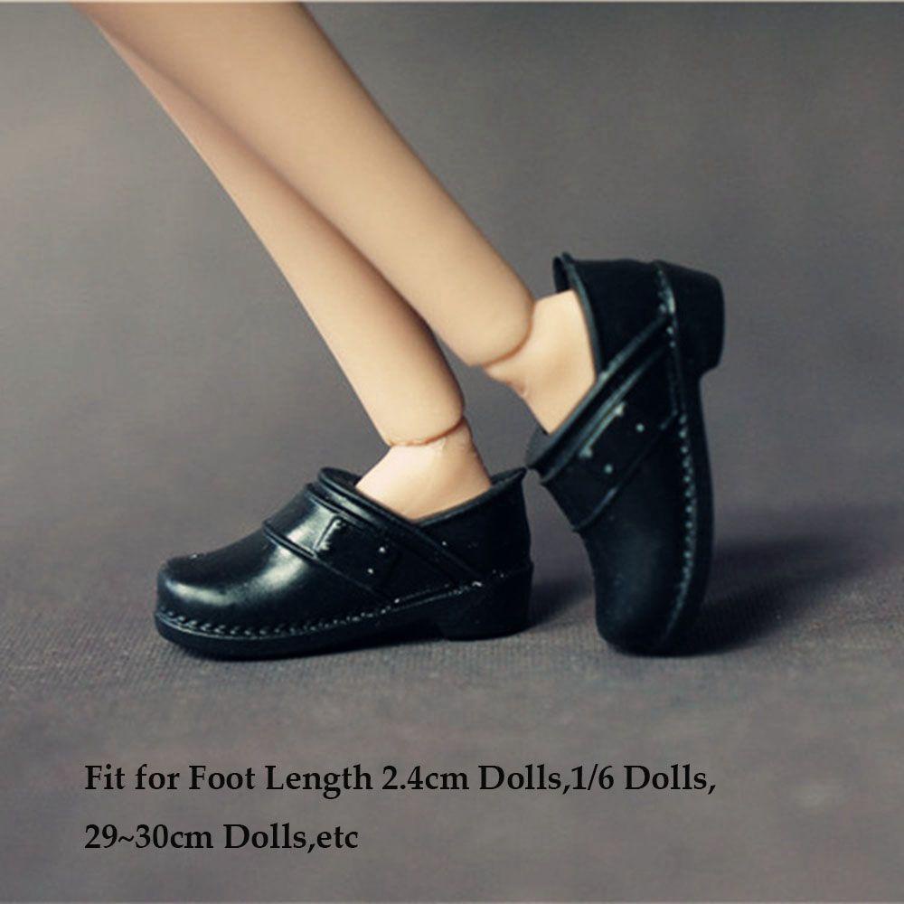 BEBETTERM Giày Thời Trang Cho Búp Bê 1 / 6 Dài 2.4cm 30cm