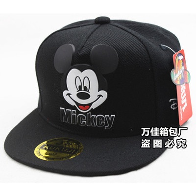 Mũ lưỡi trai cho bé trai 4-8 tuổi hình Mickey, Nón trẻ em kiểu dáng thời trang