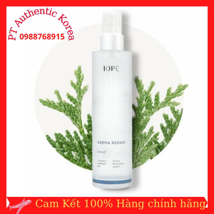 XỊT KHOÁNG BỔ SUNG NƯỚC CHO DA IOPE DERMA REPAIR 0 MIST HÀN QUỐC