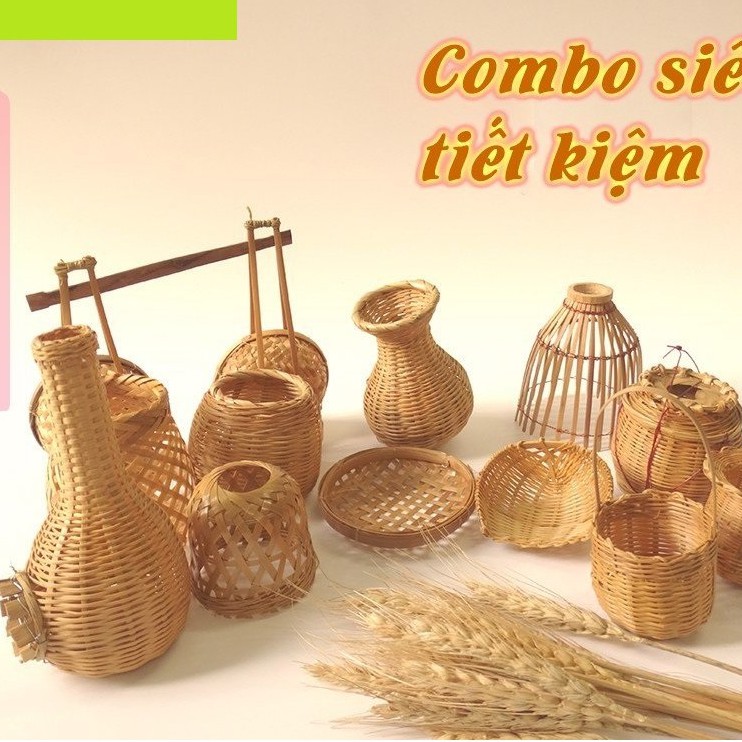 Bộ sét đồ mini 12 món chụp hình