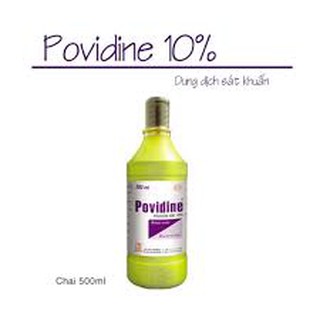 [Hoả tốc] CỒN POVIDINE (CỒN ĐỎ) 500ml
