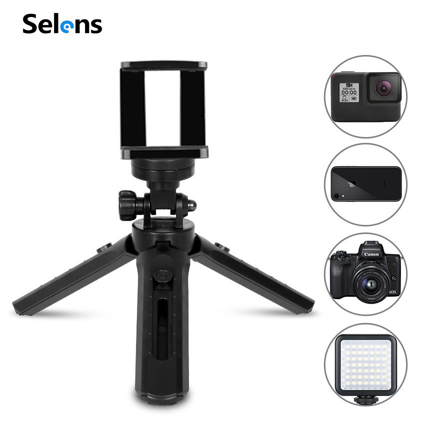 Giá đỡ ba chân mini SELENS thiết kế di động cho máy ảnh kỹ thuật số DSLR