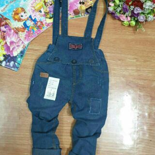 Sỉ 3 yếm jean cho bé trai bé gái siêu đẹp siêu yêu.