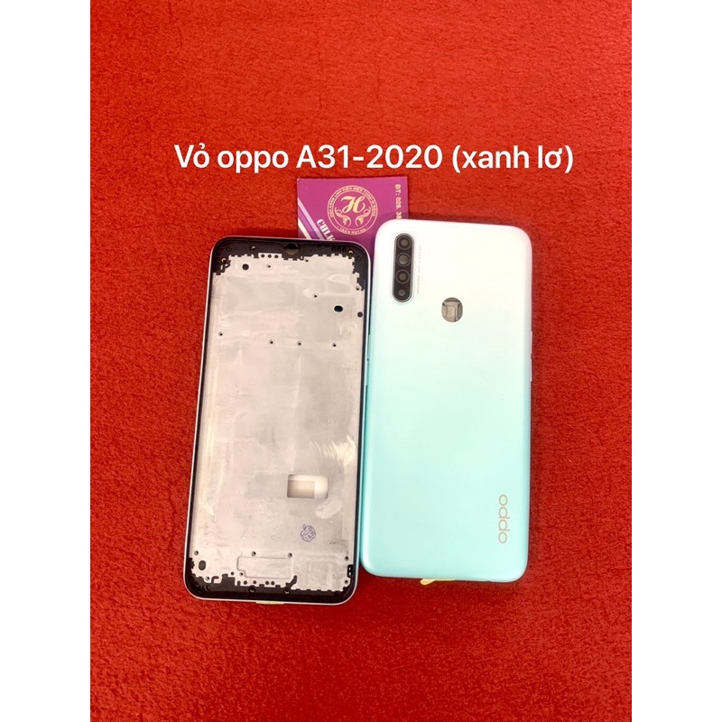vỏ oppo A31 (2020) bộ (bao gồm khung sườn + Nút Linh Tinh, kèm khay sim)