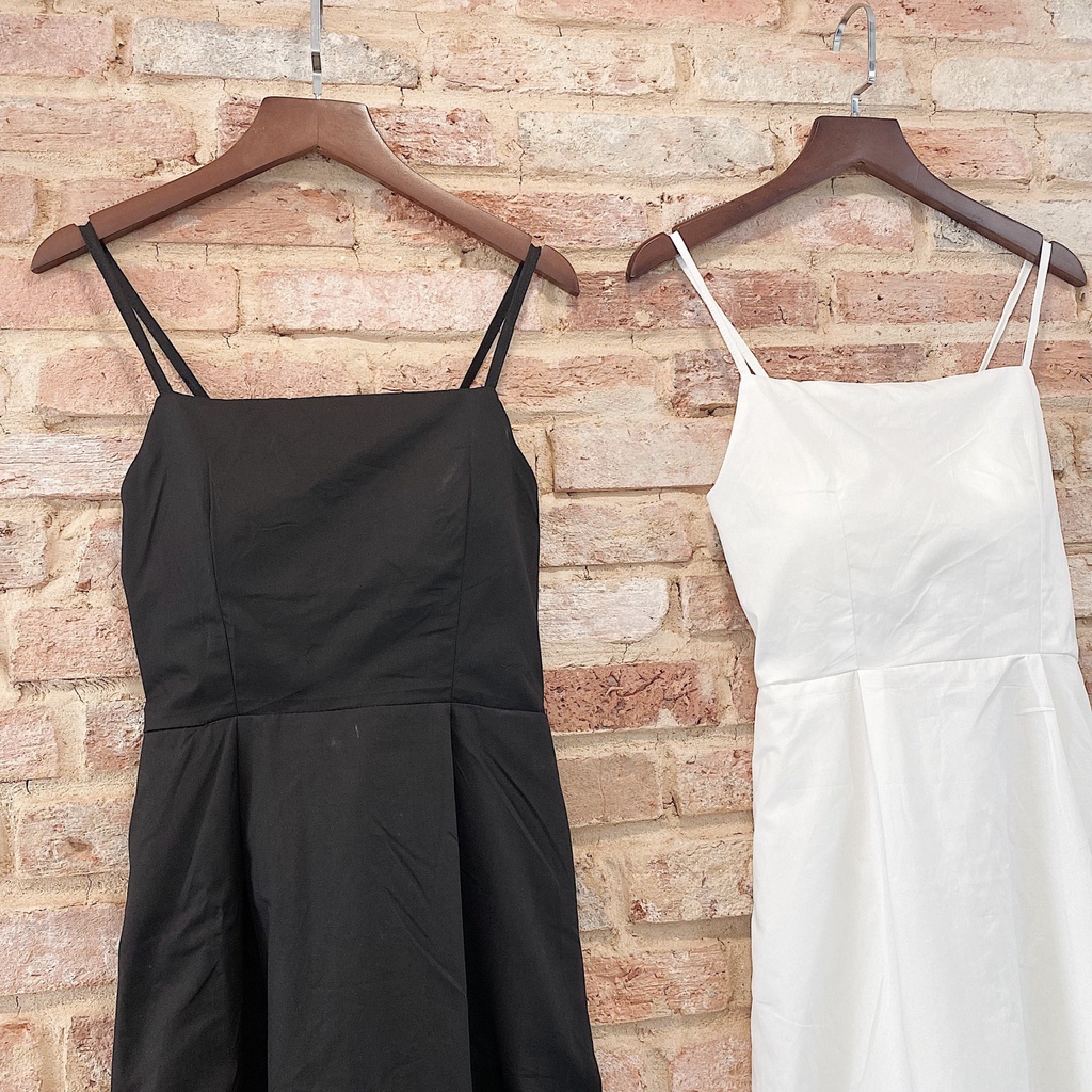 ĐẦM DÀI MAXXI HAI DÂY CỘT NƠ HỞ LƯNG - KIMI DRESS | BigBuy360 - bigbuy360.vn