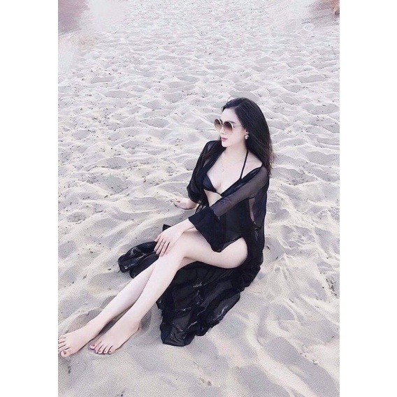 Coverbeach form dài chất chiffon loại 1 sexy