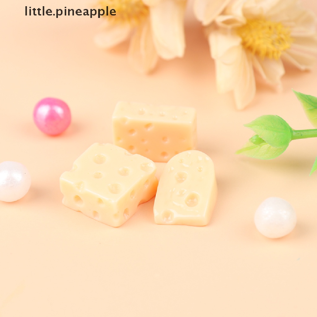 Set 10 Mô Hình Phô Mai mini Tỉ Lệ 1 / 12 Trang Trí Nhà Búp Bê