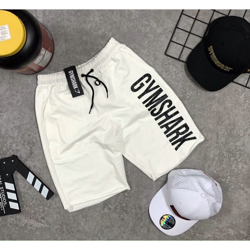 [ SIÊU SALE ] quần short gym nam GYMSHARK nỉ da cá cao cấp.