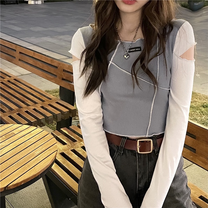 Áo Thun Tay Dài In Chữ Thời Trang Dành Cho Nữ