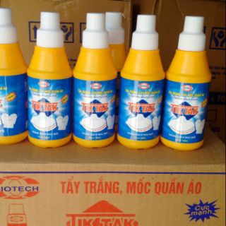 Tẩy mốc quần áo tiktak bé