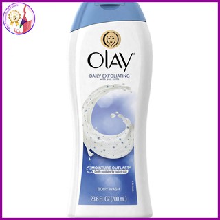 Sữa tắm olay tinh chất muối biển tẩy tế bào chết mỹ