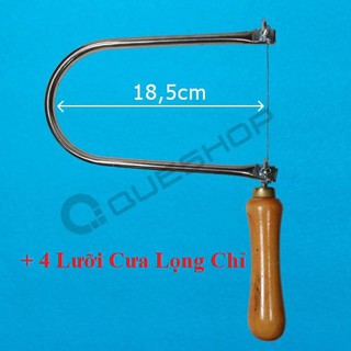 Combo cưa lọng nhỏ + 4 lưỡi lọng chỉ