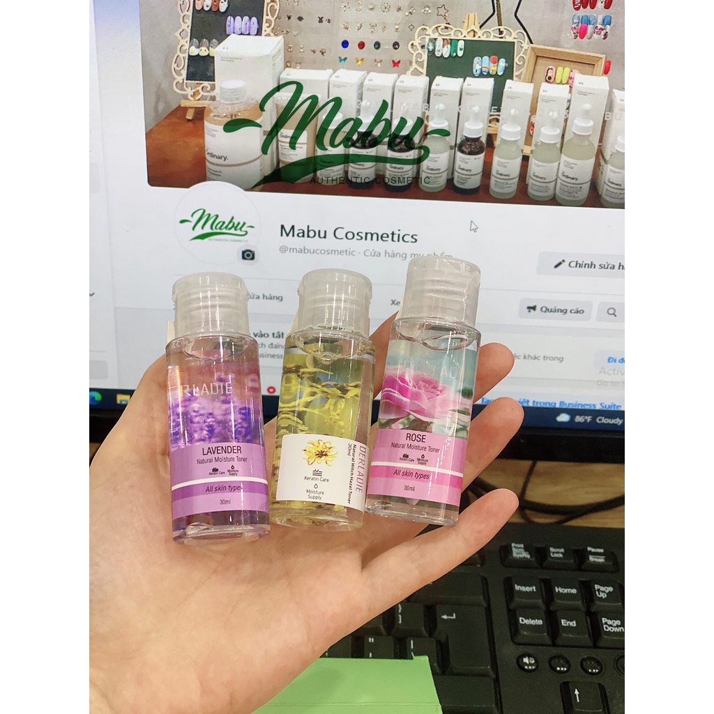 Tinh Chất Derladie Herbal Ampoule + Tặng Bộ Sample Skincare Cho Da Mụn