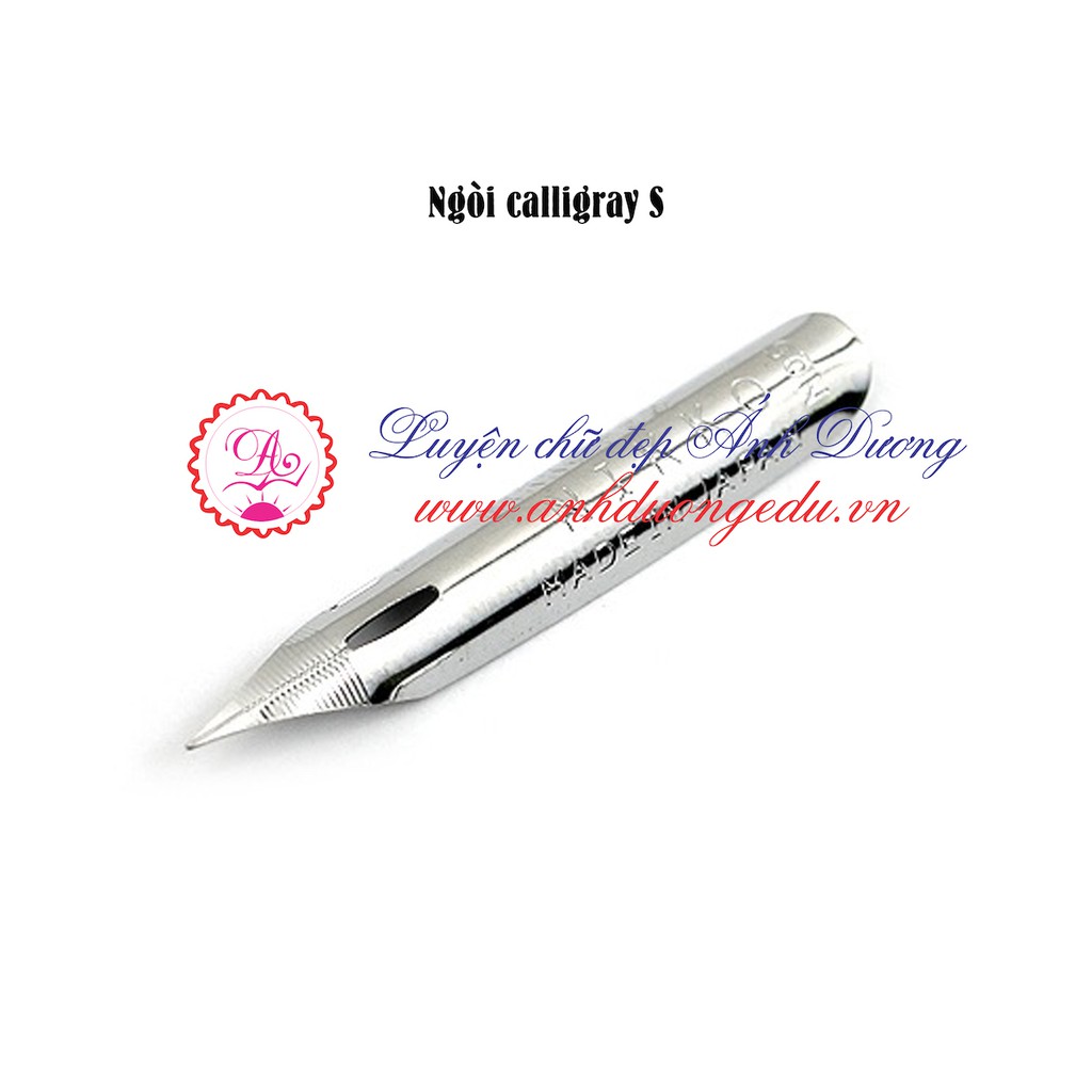 Ngòi bút máy luyện chữ đẹp nét thanh đậm Bút mài Thầy Ánh ngòi Calligraphy S sắc nét kiểu dáng sang trọng cao cấp