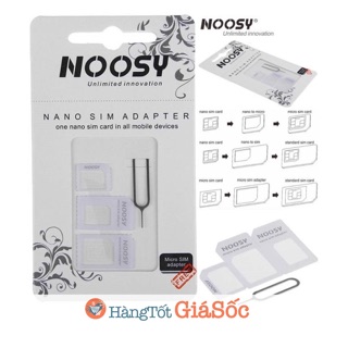 Bộ chuyển đổi Sim Noosy 4in1